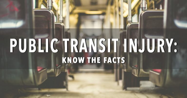 Can you sue public transportation? This Toronto personal injury lawyer can help you today!