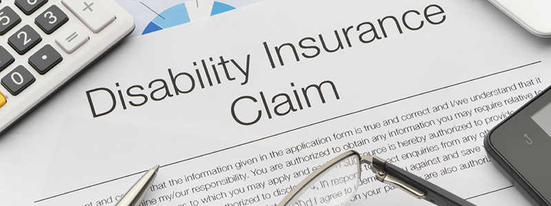 Disability insurance claim form 